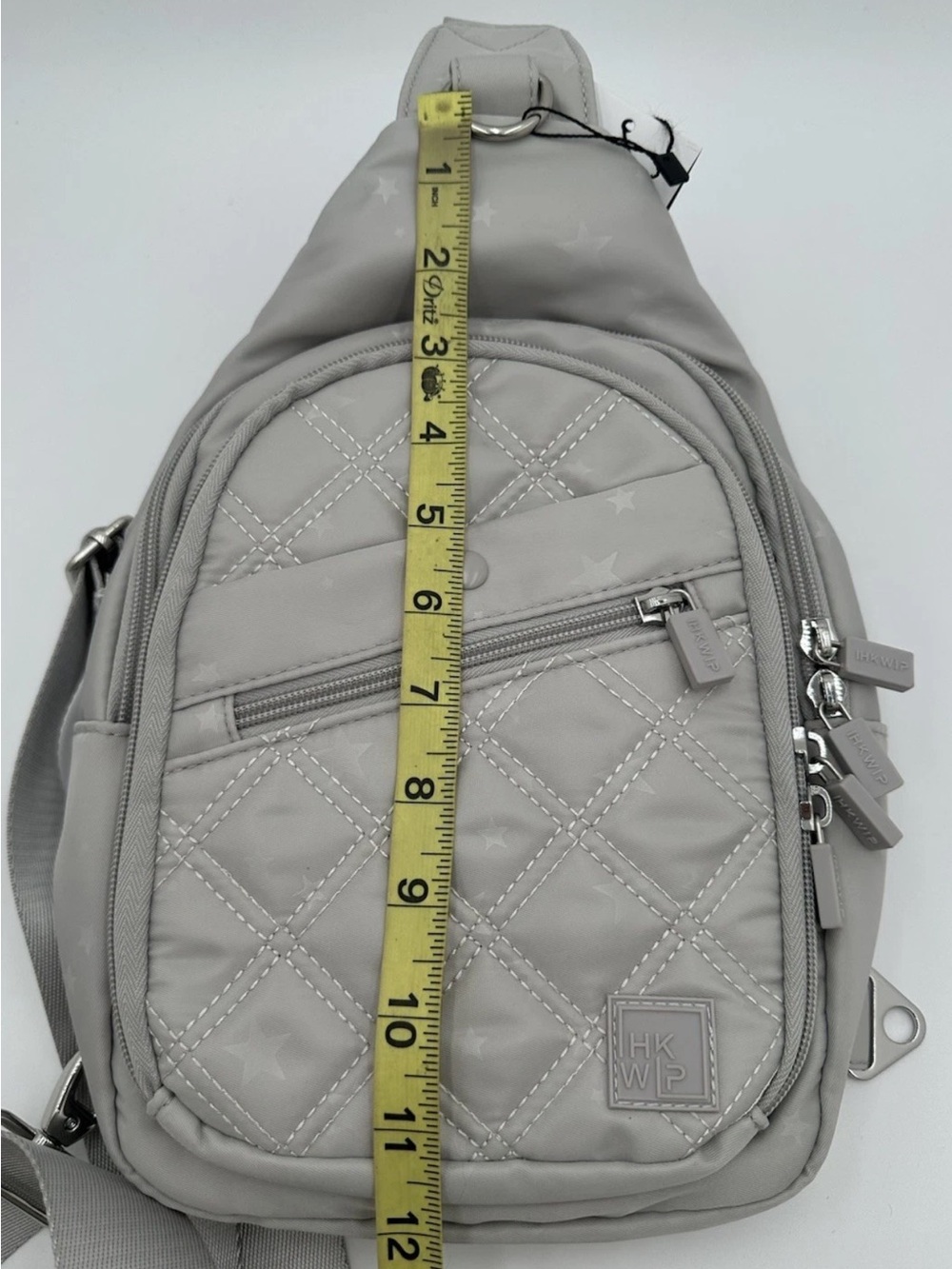 IHKWIP convertible sidekick sling bag backpack grey NEW with tags stars NWT lug - Picture 7 of 8